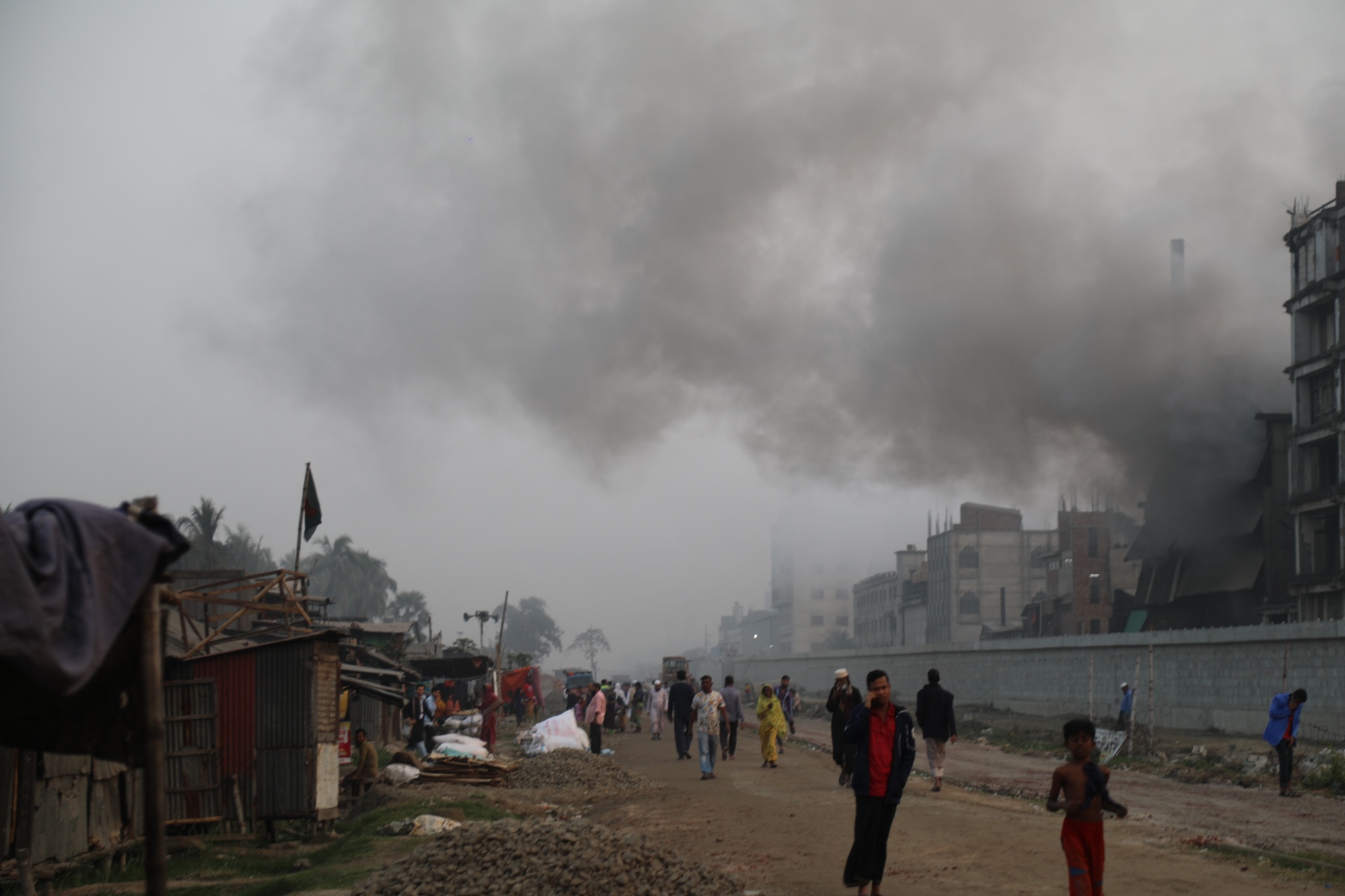 Dhaka’s air quality 3rd worst in the world this morning