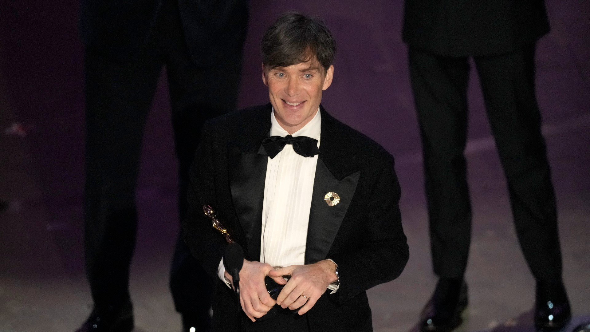 Cillian Murphy wins his first Oscar for role in Oppenheimer