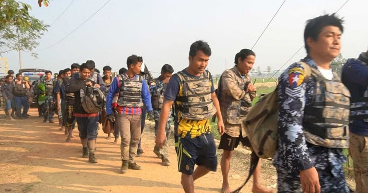 আবারও বাংলাদেশে আশ্রয় নিলো বিজিপির ৪৬ সদস্য