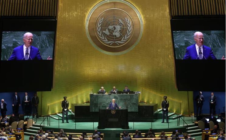 Biden asks world to stand with Ukraine at UN General Assembly