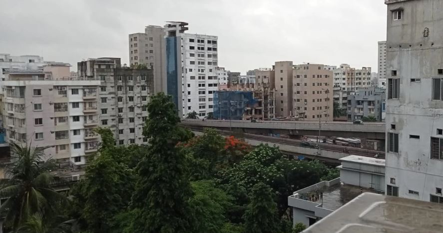 Dhaka‍‍`s air quality ‍‍`moderate‍‍` amid rain with less traffic as Eid holidays begin