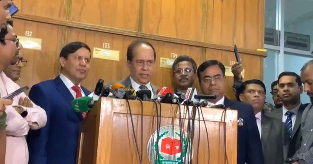 ইইউ জানতো না যে আমাদের প্রস্তুতি অনেকটাই এগিয়েছে : সিইসি
