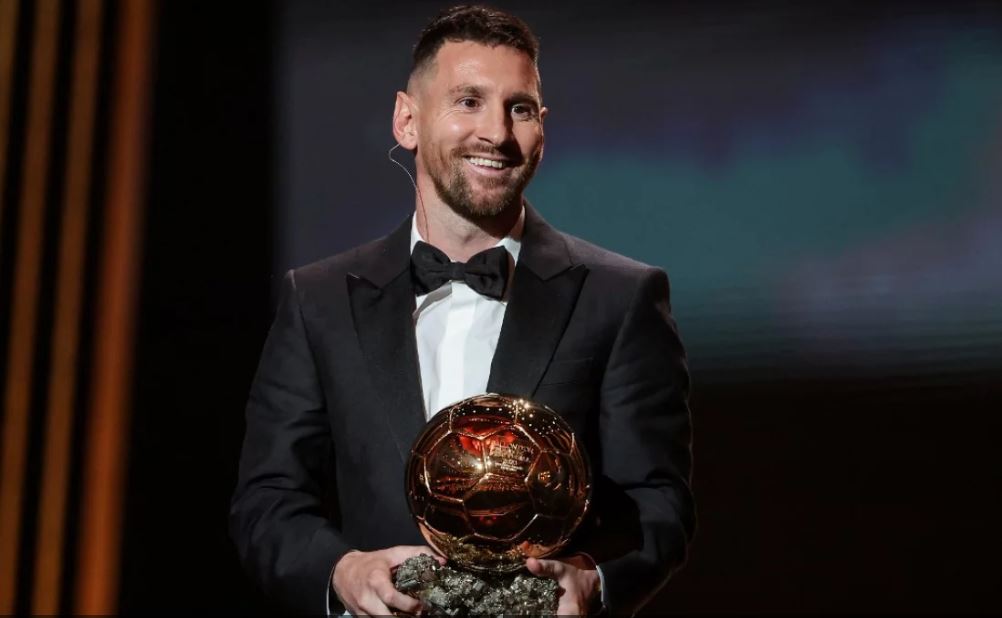Messi wins eighth Ballon d‍‍`Or as Bonmati claims women‍‍`s award