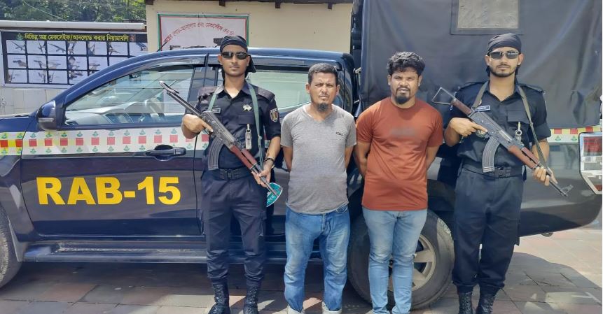 RAB arrests 2 including top ARSA commander from Ukhiya