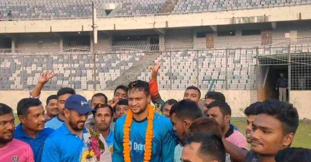 মিরপুরে সাকিববরণ