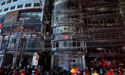 বেইলি রোডে আগুন: ভবনের মালিকসহ ৪ জনের বিরুদ্ধে মামলা