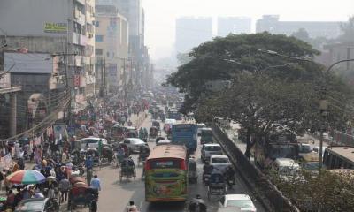 Dhaka‍‍`s air quality ‘unhealthy for sensitive groups’ this morning