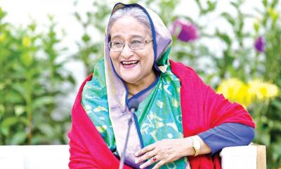 Prime Minister Sheikh Hasina‍‍`s 77th birthday on Thursday