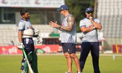 শান্তদের পারফরম্যান্সে খুশি পাপন