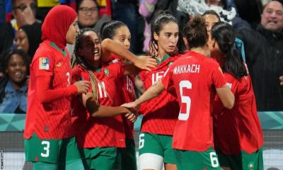 Morocco reaches last 16 in Women‍‍`s FIFA World Cup