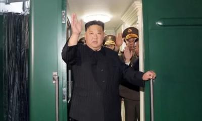 Kim Jong Un crosses Russian border for talks with Putin