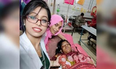 সাত মাসের অন্তঃসত্ত্বা এক নারী জন্ম দিলেন ৫ সন্তান