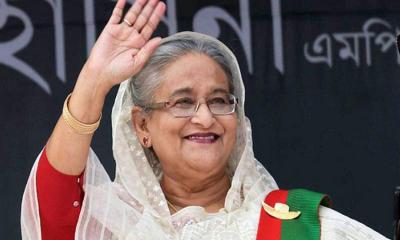 Vote for boat to silence the plots of anti-liberation forces: Hasina tells Faridpur rally