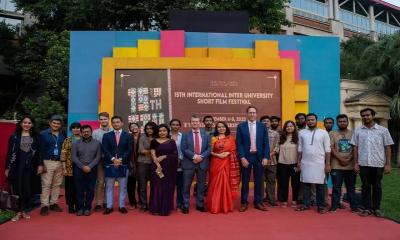 আন্তঃবিশ্ববিদ্যালয় স্বল্পদৈর্ঘ্য চলচ্চিত্র উৎসবের ১৫ তম আসরে পুরস্কার পেল ‘অন্তরীণ’