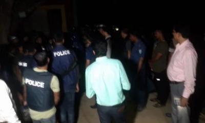 ফরিদপুরে মন্দিরে আগুন, এলাকাবাসীর পিটুনিতে নিহত ২