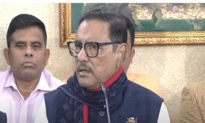 Razzaque’s remarks personal; no such proposal was given to BNP from AL or govt: Quader
