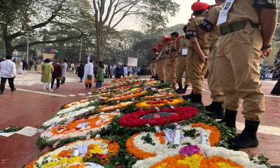 Nation paying homage to language martyrs