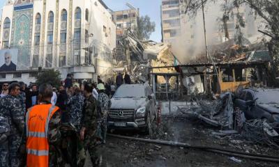 ইরানি কনস্যুলেটে ইসরায়েলি হামলায় নিহত ১১, আঞ্চলিক যুদ্ধের শঙ্কা