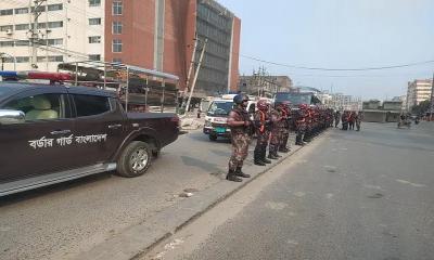 ঢাকায় ২৭ প্লাটুন বিজিবি মোতায়েন