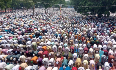 Sholakia Eidgah sees record turnout of 6 lakh Muslims