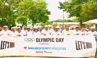 বাংলাদেশ স্কুল স্পোর্টসের  অলিম্পিক ডে উদযাপন