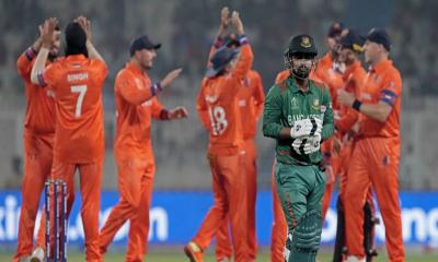Batting woes continue, Bangladesh capitulate to the Netherlands