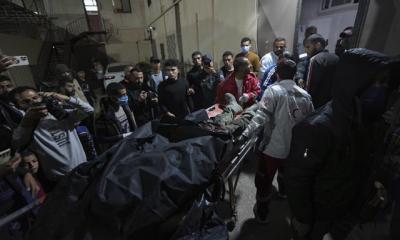 Several aid workers killed in Israeli strike on Gaza