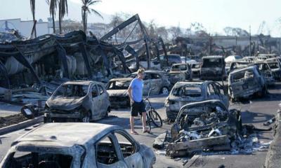 যুক্তরাষ্ট্রের মাউই দ্বীপে দাবানলে নিহতের সংখ্যা বেড়ে ৬৭