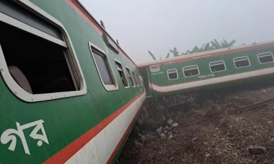 One dead, five injured as train derails in Gazipur; locals suspect sabotage