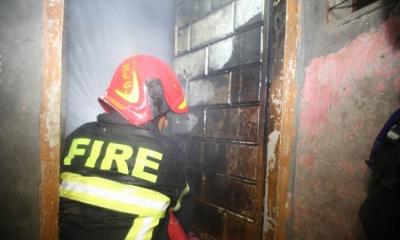 Fire at Uttara’s residential building