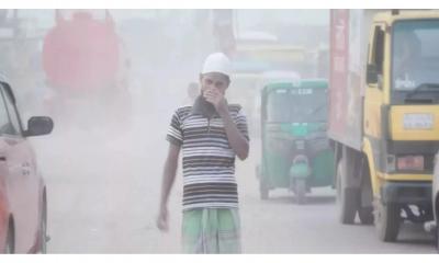 Dhaka’s air 6th most polluted in the world this morning