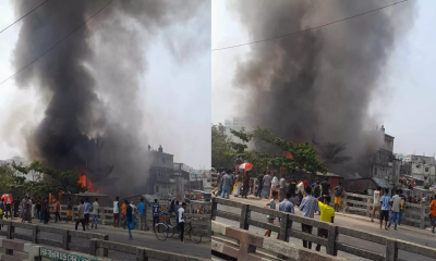 চট্টগ্রামে বস্তিতে আগুনের ঘটনায় পুড়েছে অন্তত ২০০ ঘর