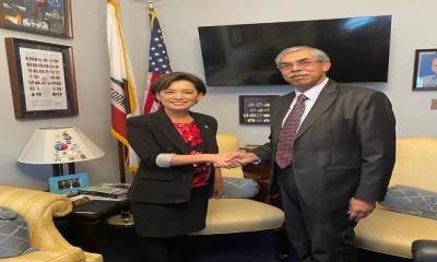 Bangladesh envoy in Washington meets two members of US Congress
