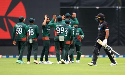 Tigers claim 1st ODI win over New Zealand in their country