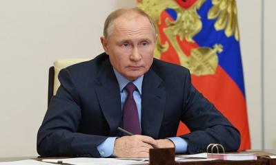 Russia election set to tighten Putin‍‍`s grip despite noon protest