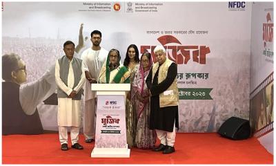 Mujib biopic will present Bangladesh history to people: PM