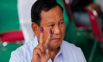 Indonesian presidential election: Defense chief linked to past rights abuses claims victory