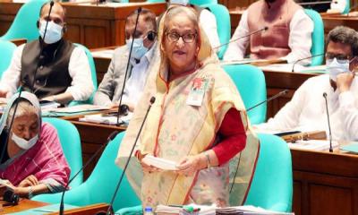 Food security remains protected amid international crisis: PM Hasina tells Parliament