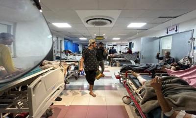 WHO says Gaza‍‍`s biggest hospital becoming a cemetery