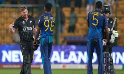 New Zealand edges closer to semifinal with clinical win over Sri Lanka at Cricket World Cup