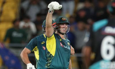 ওয়েলিংটনে শ্বাসরুদ্ধকর জয় অস্ট্রেলিয়ার