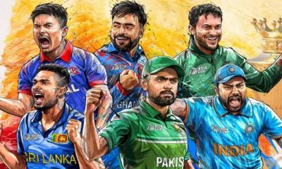 আজ মাঠে গড়াচ্ছে এশিয়া কাপ