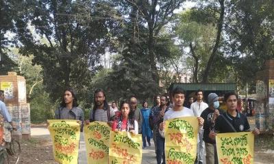 JU students demand proper masterplan for development