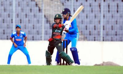 বাংলাদেশকে ১২০ রানে হারিয়ে সিরিজে ফিরেছে ভারত