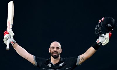 মিচেলের সেঞ্চুরিতে নিউজিল্যান্ডের সংগ্রহ ২৭৩