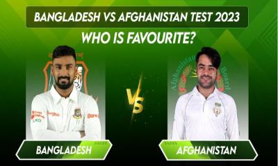 2023 Bangladesh Vs Afghanistan Test: Head-to-head records, Who is favorite?