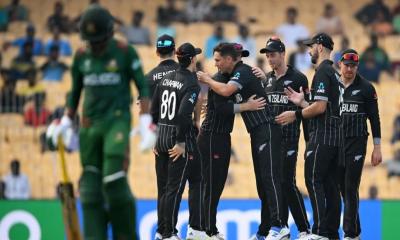 New Zealand secures 3rd consecutive victory defeating Bangladesh