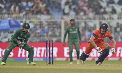 ICC World Cup 2023: Bangladesh‍‍`s bowlers shine as the Netherlands stumble