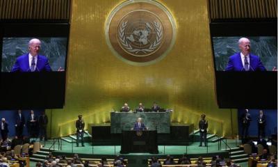 Biden asks world to stand with Ukraine at UN General Assembly