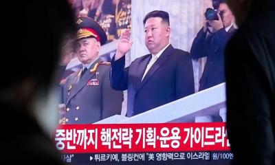 North Korea‍‍`s Kim threatens ‍‍`more offensive actions‍‍` against US after watching powerful missile test
